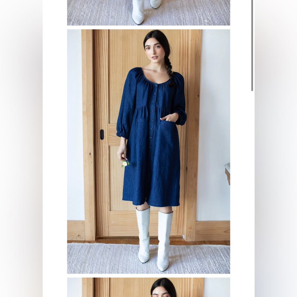 Emerson Fry Denim Market Dress Size L